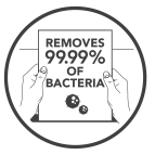 Removes 99%