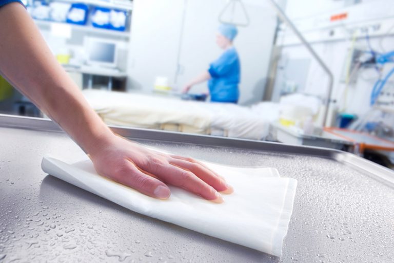 Chicopee launches superior short-term use Microfibre cloth for Healthcare cleaning